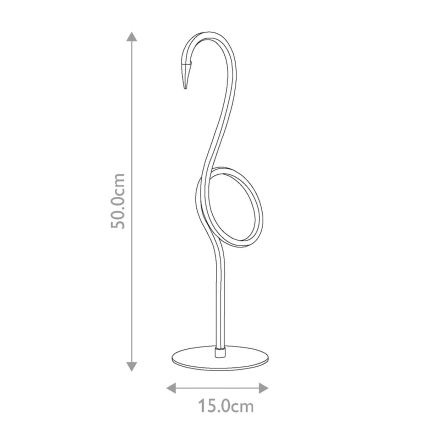 Elstead - LED stona lampa FLAMINGO LED/6W/230V 3000K ružičasta