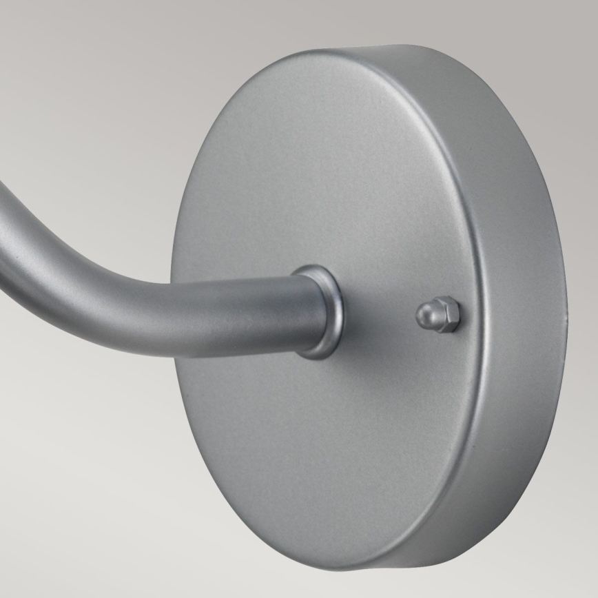 Elstead - Spoljašnja zidna svetiljka KLAMPENBORG 1xE27/60W/230V IP44 mat hrom