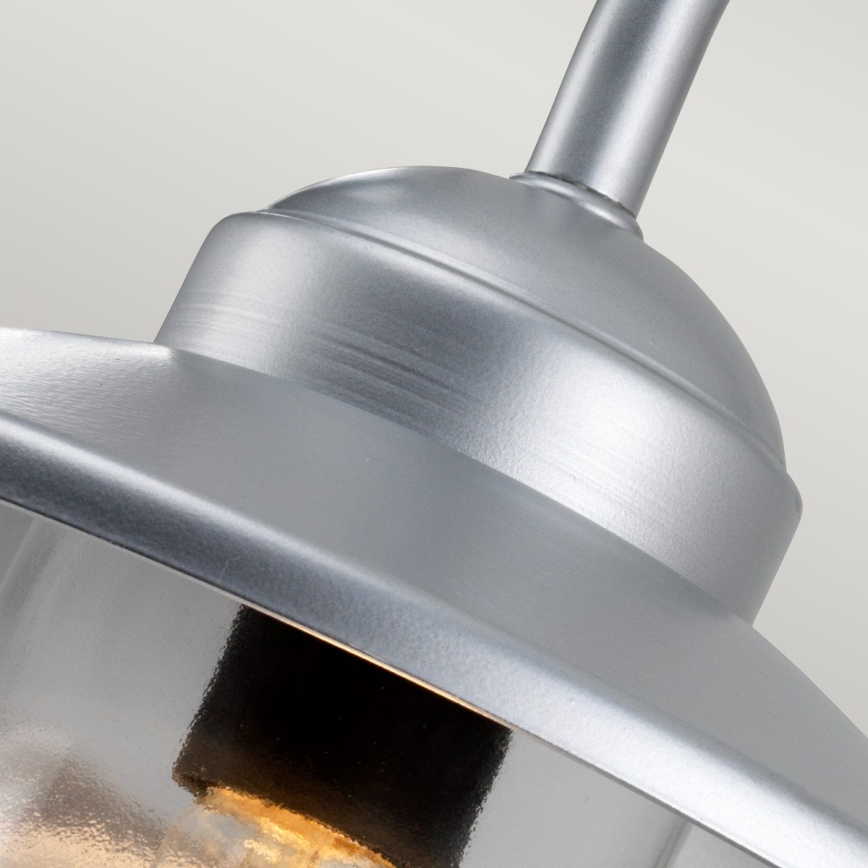 Elstead - Spoljašnja zidna svetiljka KLAMPENBORG 1xE27/60W/230V IP44 mat hrom