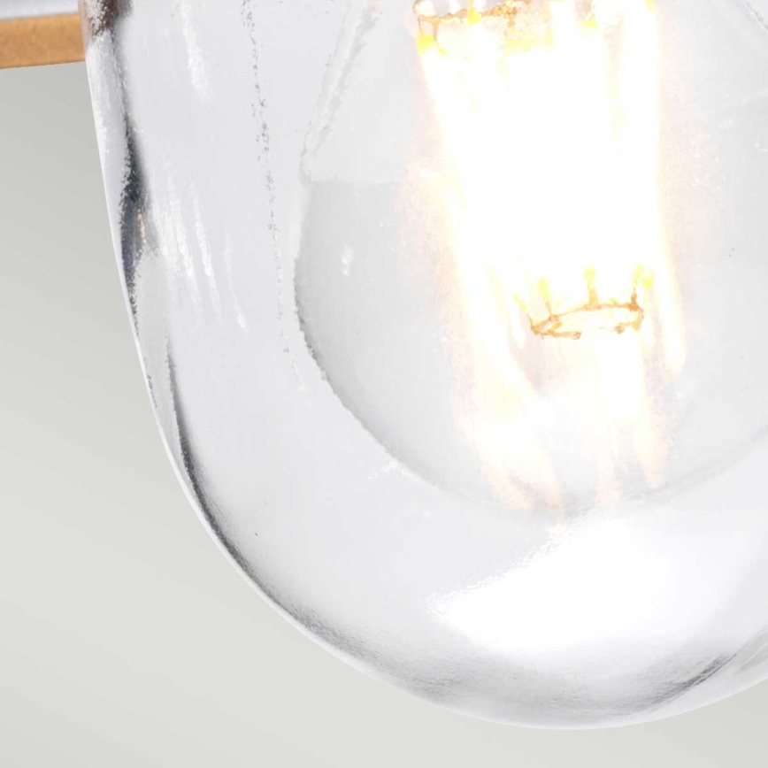 Elstead - Spoljna viseća lampa na lancu KLAMPENBORG 1xE27/60W/230V IP44 mat hrom