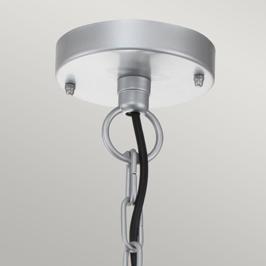 Elstead - Spoljna viseća lampa na lancu KLAMPENBORG 1xE27/60W/230V IP44 mat hrom