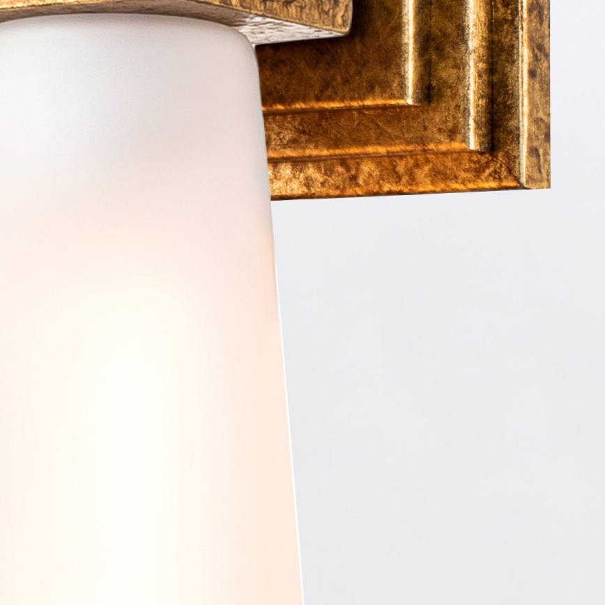 Elstead - Zidna lampa KRISTY 1xE27/40W/230V zlatna