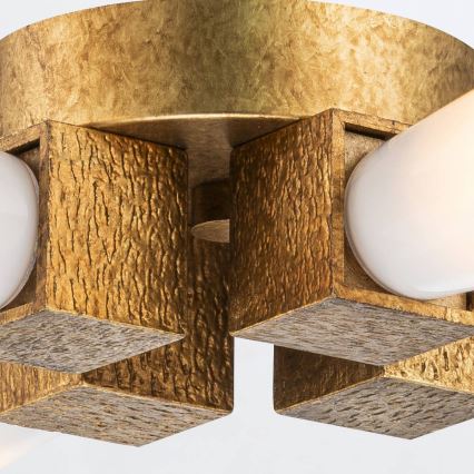 Elstead - Luster na štangu KRISTY 4xE27/40W/230V u bakarnoj boji