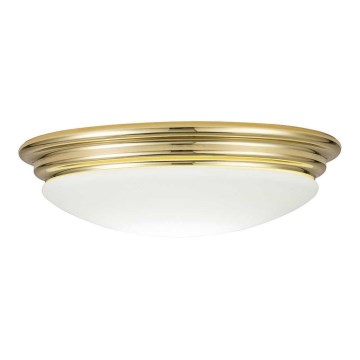 Elstead - LED plafonsko svetlo za kupatilo BROMPTON 1xGX53/5,7W/230V IP44 zlatna