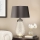 Elstead - LED stona lampa LENA 1xE27/40W/230V + 1xGU10/7W 74 cm siva