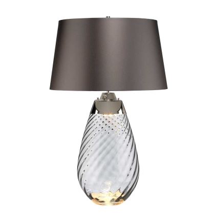 Elstead - LED stona lampa LENA 1xE27/40W/230V + 1xGU10/7W 74 cm siva