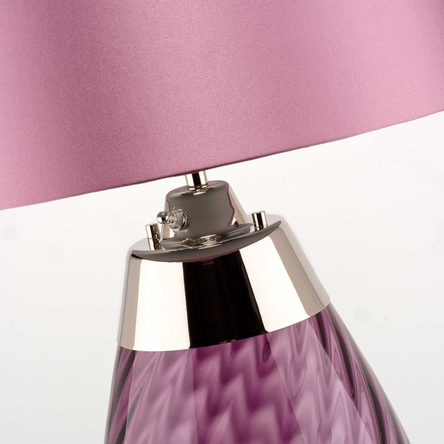 Elstead - LED stona lampa LENA 1xE27/60W/230V + 1xGU10/7W 60,5 cm ružičasta