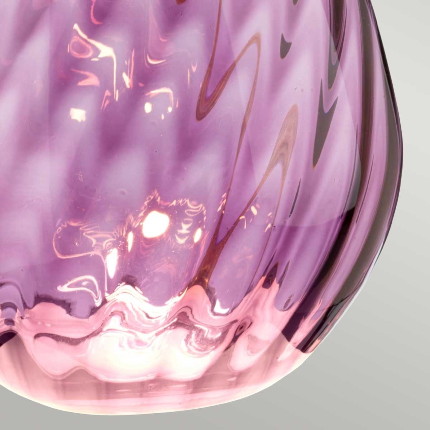 Elstead - LED stona lampa LENA 1xE27/60W/230V + 1xGU10/7W 60,5 cm ružičasta