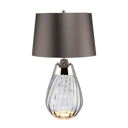 Elstead - LED stona lampa LENA 1xE27/60W/230V + 1xGU10/7W 60,5 cm siva