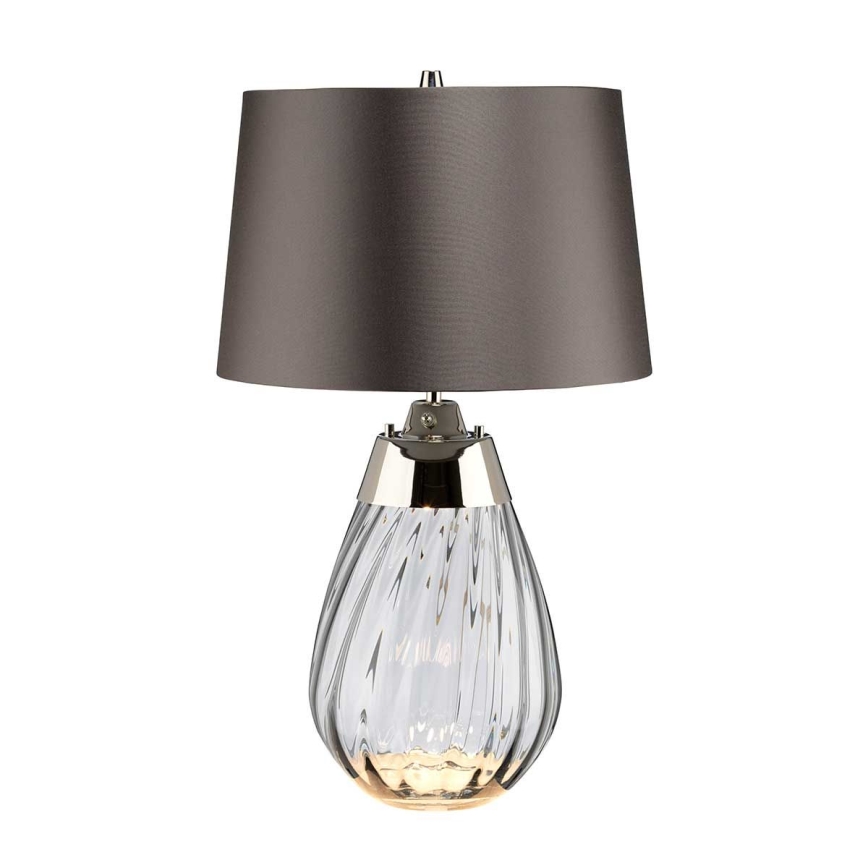 Elstead - LED stona lampa LENA 1xE27/60W/230V + 1xGU10/7W 60,5 cm siva