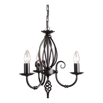 Elstead - Luster na lancu ARTISAN 3xE14/60W/230V