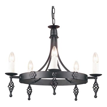 Elstead - Luster na lancu BELFRY 5xE14/60W/230V