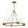 Elstead - Luster na štapu KRISTY 4xE27/40W/230V bakarni