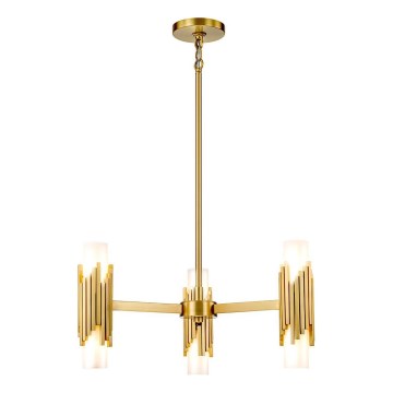 Elstead - Luster na štapu MARVELE 6xE14/40W/230V zlatna
