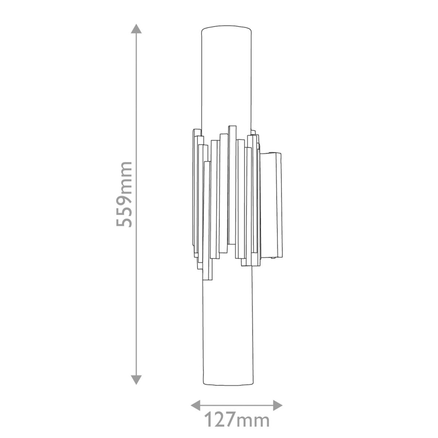 Elstead - LED zidno kupatilsko svetlo MARVELE 2xG9/4W/230V IP44