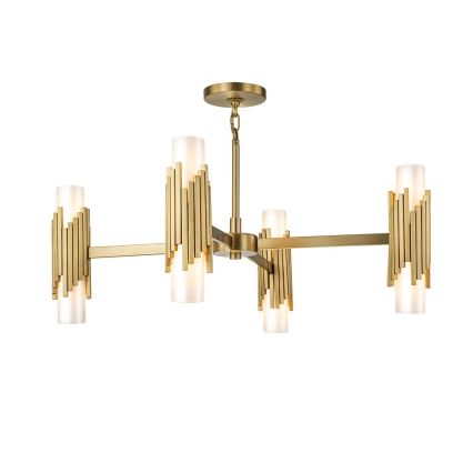 Elstead - Luster na šipci MARVELE 8xE14/40W/230V zlatna