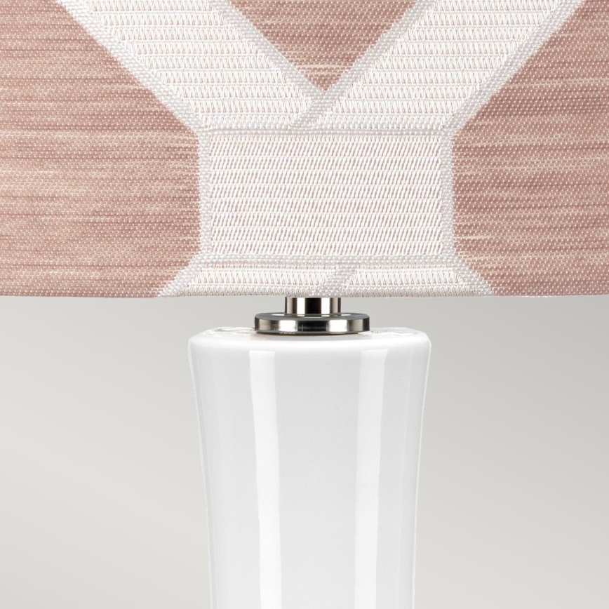 Elstead - Stona lampa MILO 1xE27/60W/230V ružičasta