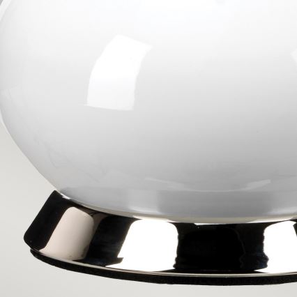 Elstead - Stona lampa MILO 1xE27/60W/230V siva/zlatna