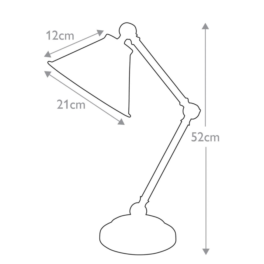 Elstead - Stona lampa PROVENCE ELEMENT 1xE27/60W/230V bela