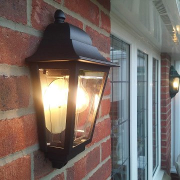 Elstead - Spoljno zidno svetlo DECO LANE 1xE27/60W/230V IP44 crna