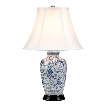 Elstead - Stona lampa BLUE GINGER JAR 1xE27/60W/230V