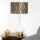 Elstead - Stona lampa MILO 1xE27/60W/230V siva/zlatna
