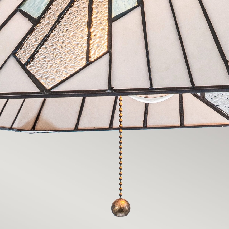 Elstead - Luster na lancu Tiffany ALDERLEY 1xE27/60W/230V
