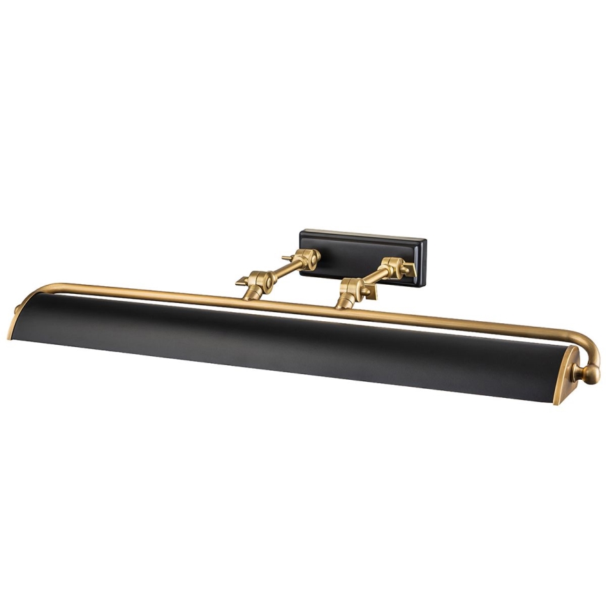 Elstead - Lampa za slike WINCHFIELD 4xE14/40W/230V crna