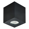 Emithor 48623 - Kupatilsko spot svetlo ALUX 1xGU10/35W/230V IP44, četvrtasto, crno