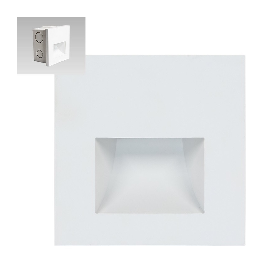 Emithor 70415 - LED svetiljka za stepenište SUNNY LED/1W/230V 4000K bela