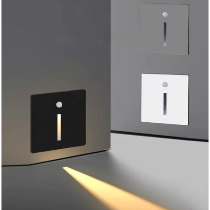 Emithor 70426 - LINE LED svetlo za stepenice sa senzorom LED/1W/230V 4000K belo