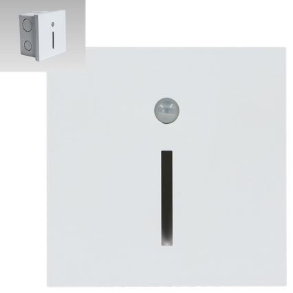 Emithor 70426 - LINE LED svetlo za stepenice sa senzorom LED/1W/230V 4000K belo