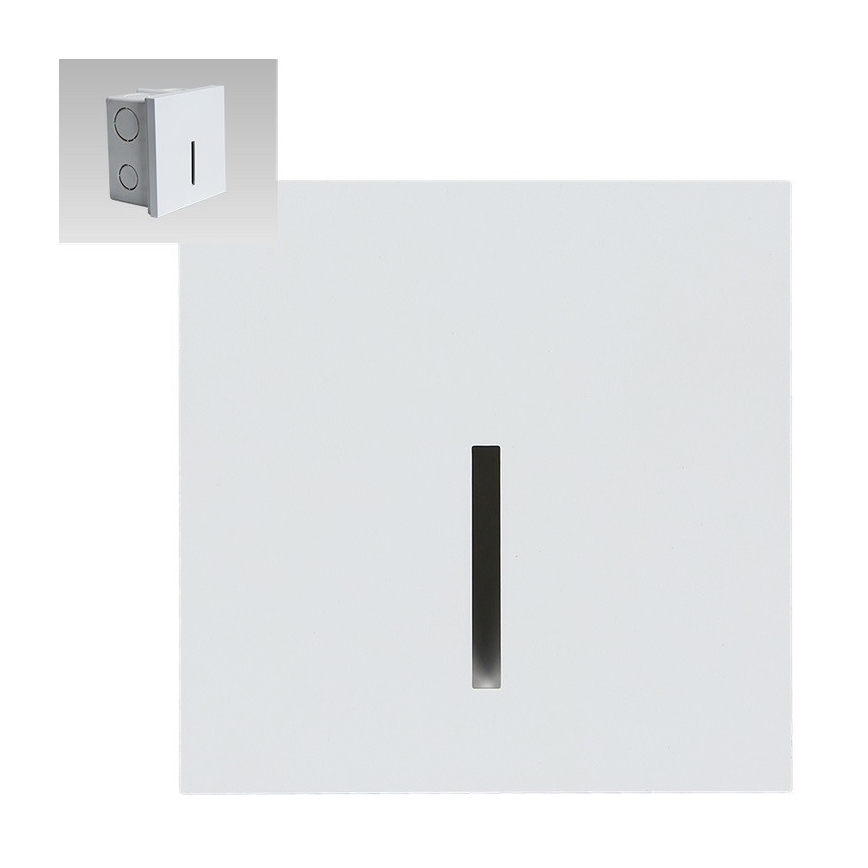 Emithor 70427 - LED svetlo za stepenište LINE LED/1W/230V 4000K belo