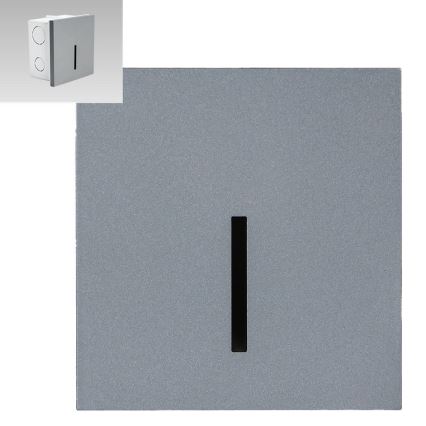 Emithor 70429 - LED svetiljka za stepenište LINE LED/1W/230V 4000K siva