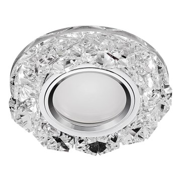 Emithor 71094 - LED ugradno plafonsko svetlo CRYSTAL FIX 1xGU10/50W + LED/3W STRIPE