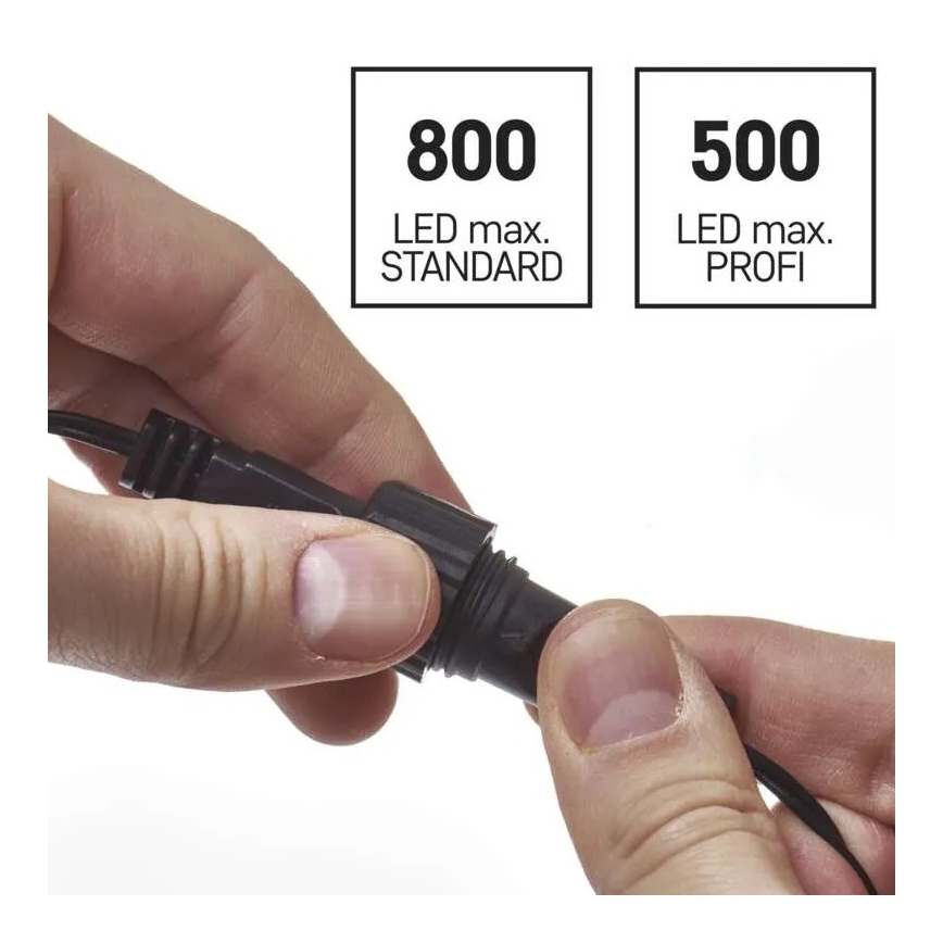 Napajanje za božićno lančano osvetljenje 230V IP44 sa daljinskim upravljačem