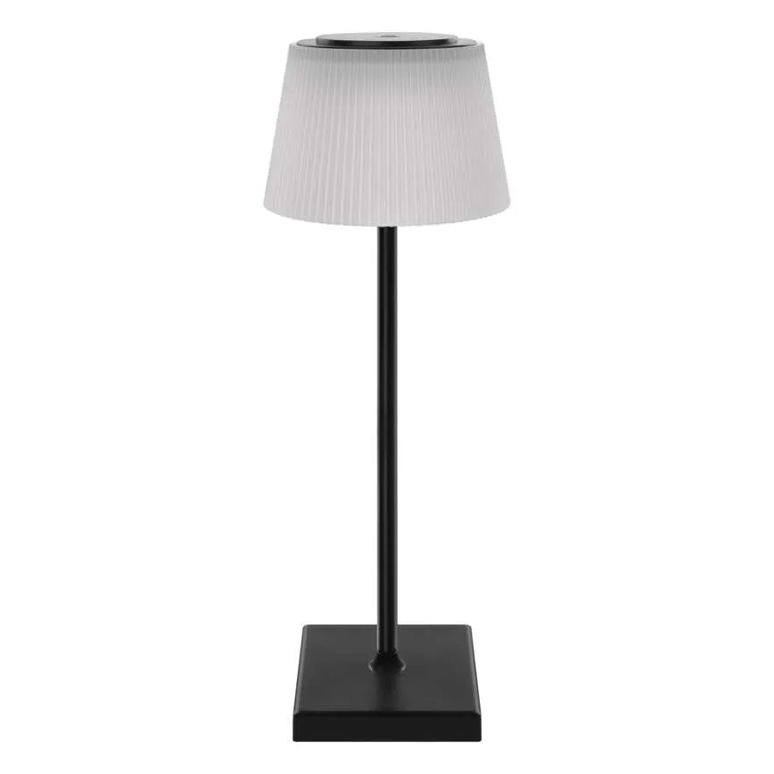 LED prigušiva punjiva lampa KATIE LED/4W/10V 1800mAh IP44 CRI 90 crna
