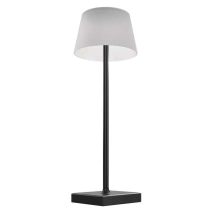 LED prigušiva punjiva lampa KATIE LED/4W/10V 1800mAh IP44 CRI 90 crna