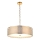 Endon 101569 - Luster na lancu CORDERO 3xE27/10W/230V zlatna