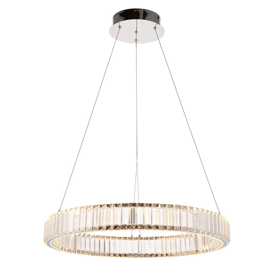 Endon 102255 - LED prigušiva luster na sajli LAGUNA, LED/36W/230V, sjajni hrom