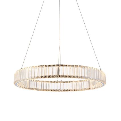 Endon 102255 - LED prigušiva luster na sajli LAGUNA, LED/36W/230V, sjajni hrom