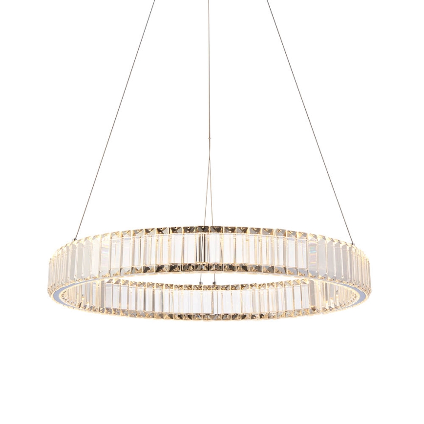 Endon 102255 - LED prigušiva luster na sajli LAGUNA, LED/36W/230V, sjajni hrom
