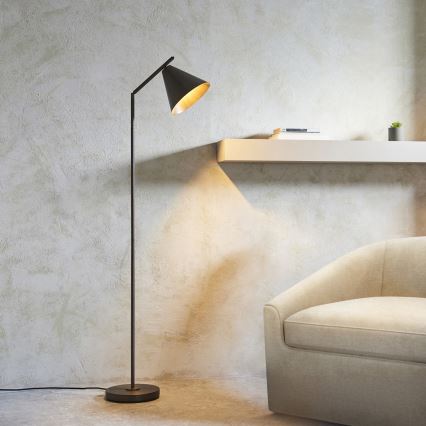 Endon 102895 - Podna lampa CAPE 1xE27/10W/230V bronzana