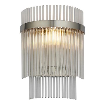 Endon 104114 - Zidno svetlo MARIETTA 1xE14/6W/230V sjajni hrom/prozirno