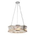 Endon 104528 - Luster na lancu 6xE14/6W/230V sjajni hrom