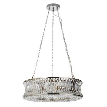 Endon 104528 - Luster na lancu 6xE14/6W/230V sjajni hrom