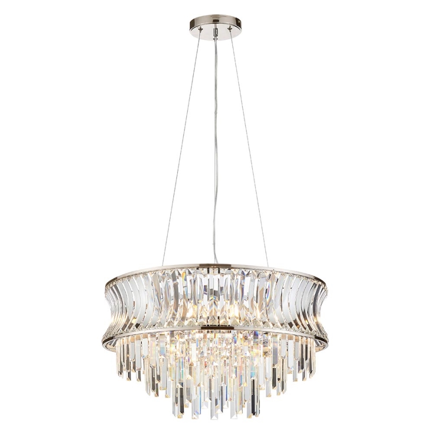 Endon 104530 - Luster na lancu 9xE14/6W/230V sjajni hrom