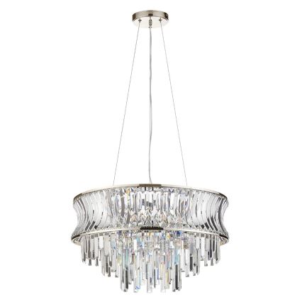 Endon 104530 - Luster na lancu 9xE14/6W/230V sjajni hrom