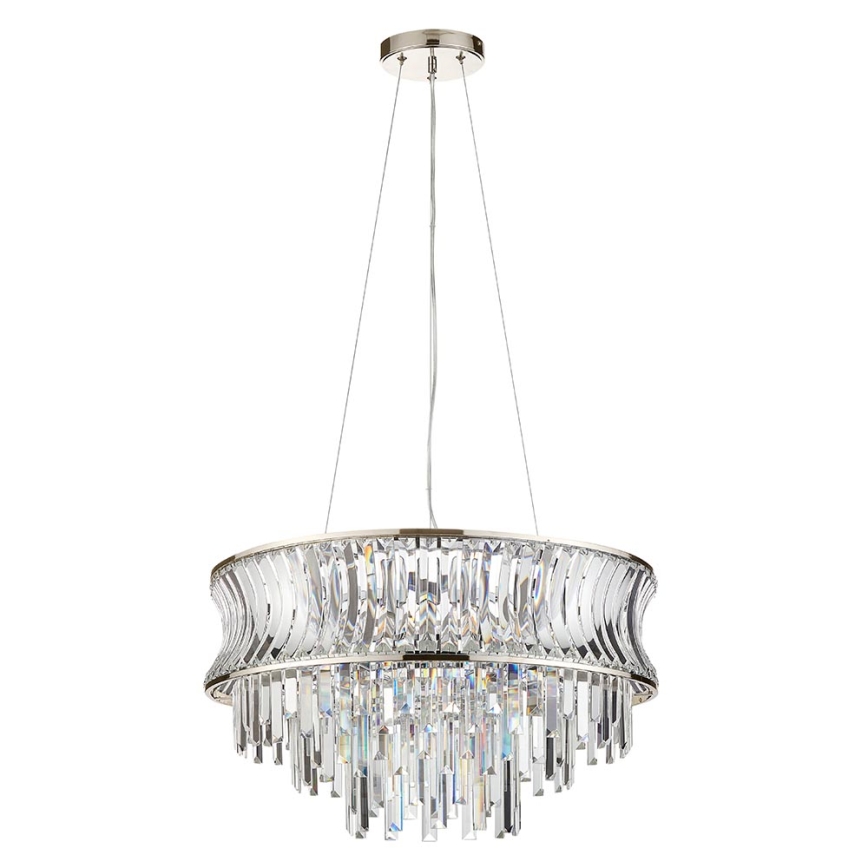 Endon 104530 - Luster na lancu 9xE14/6W/230V sjajni hrom