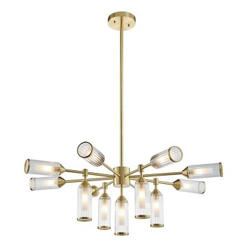 Endon 106256 - Luster na šipci TOUR 13xG9/3W/230V mesing